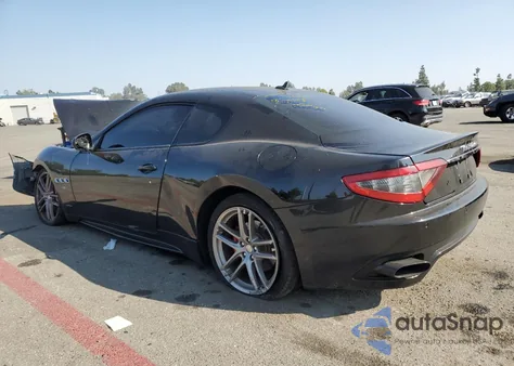 2016 Maserati Granturismo S z USA, uszkodzony, nr VIN ZAM45VLA9G0182145
